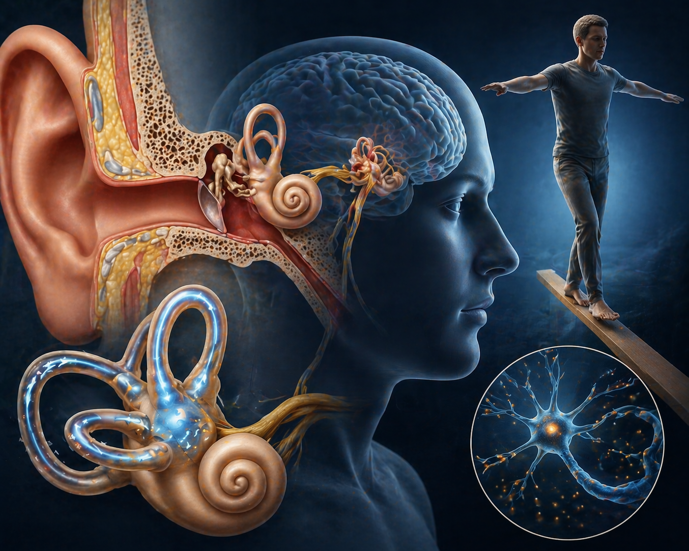 How The Ear Controls Our Balance