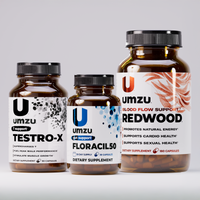 Male Vitality Optimization Bundle: Redwood, Testro-X & Floracil50