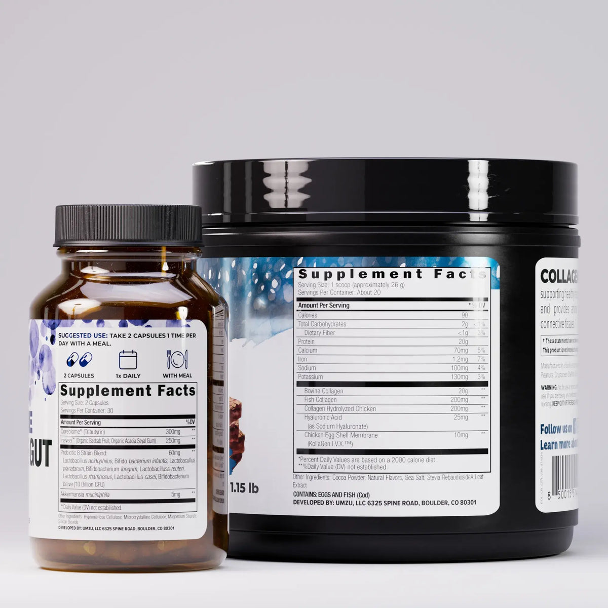 Beauty Bundle: Collagen and Tri-Biome Bundles UMZU