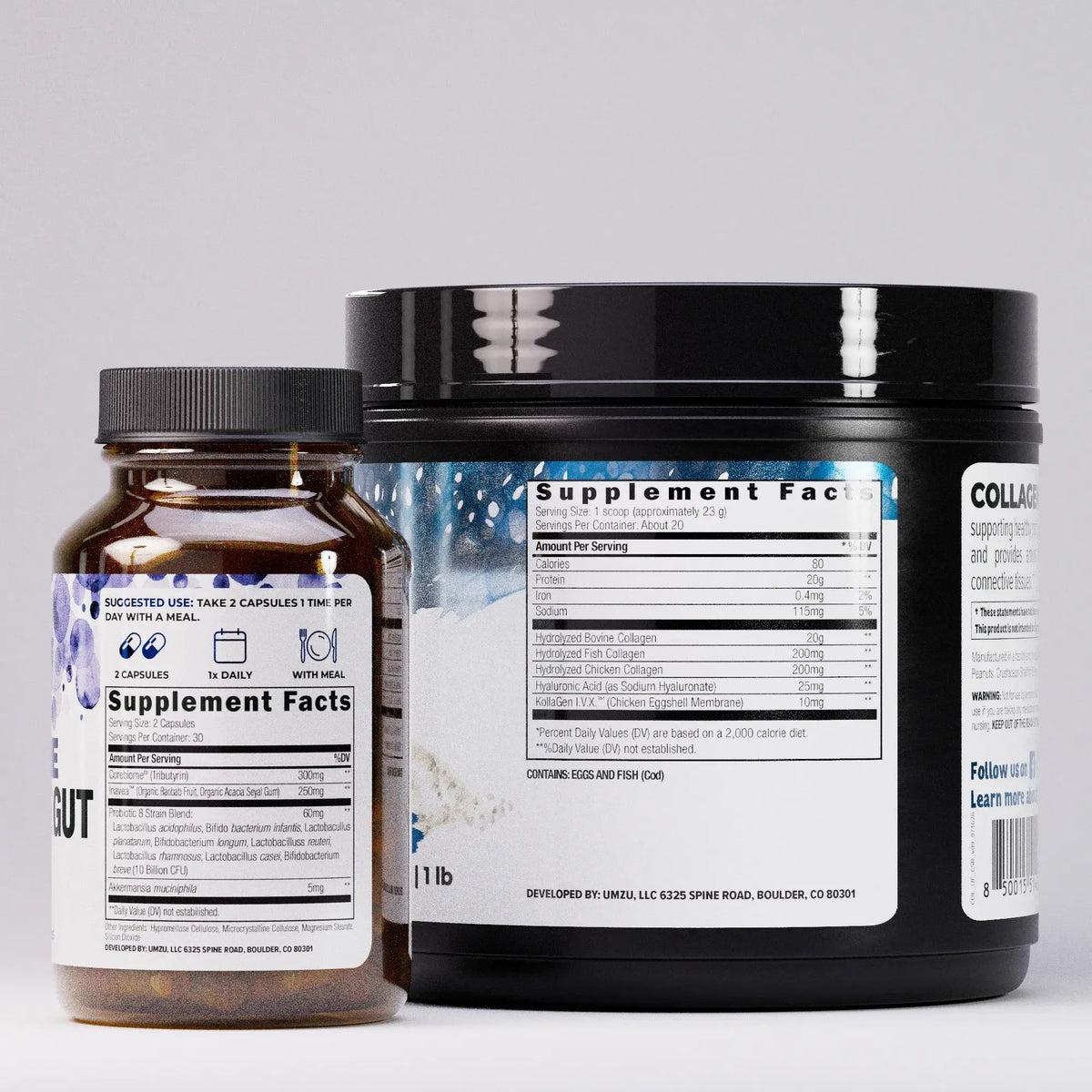 Beauty Bundle: Collagen and Tri-Biome Bundles UMZU