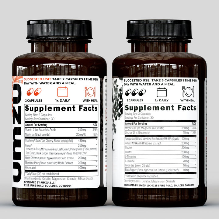 Peak Performance Bundle | Boost Testosterone and Blood Flow – UMZU