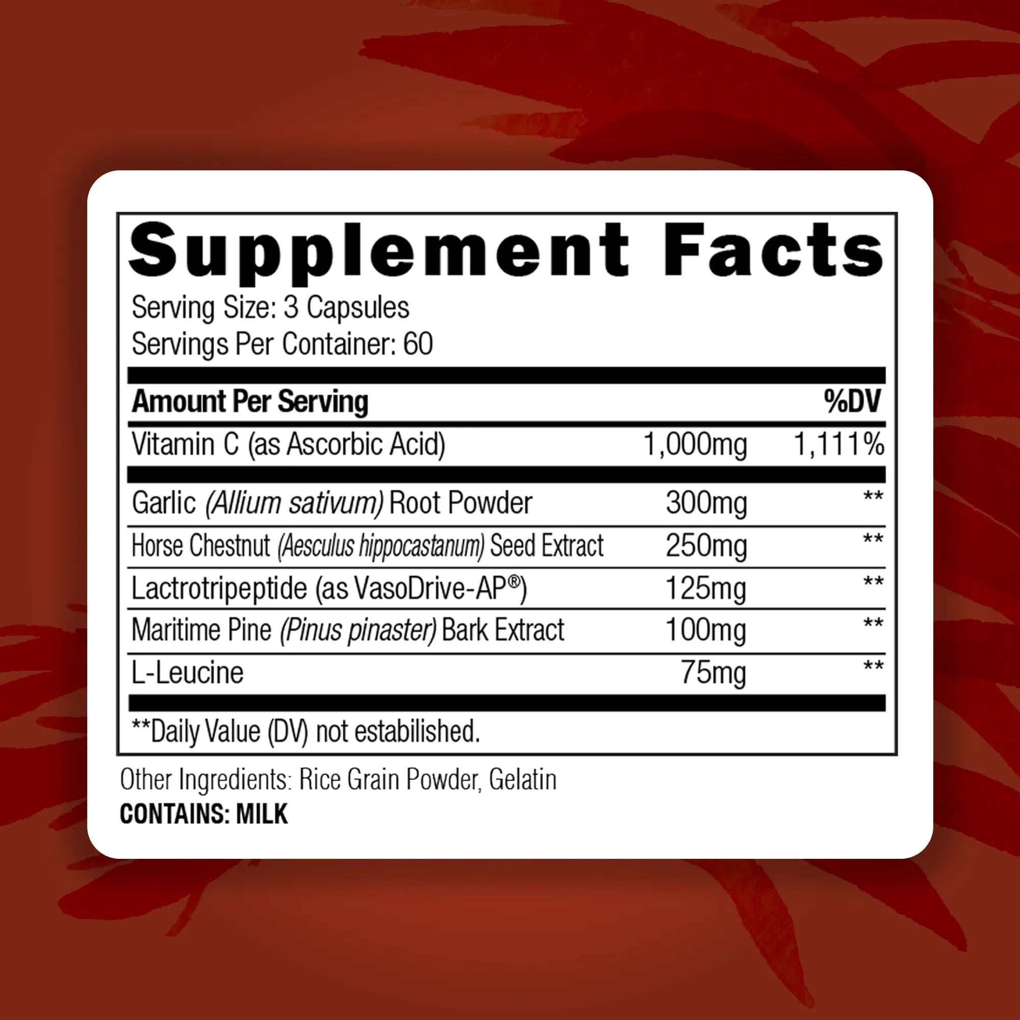 Redwood: Boost Nitric Oxide & Blood Flow Capsule UMZU