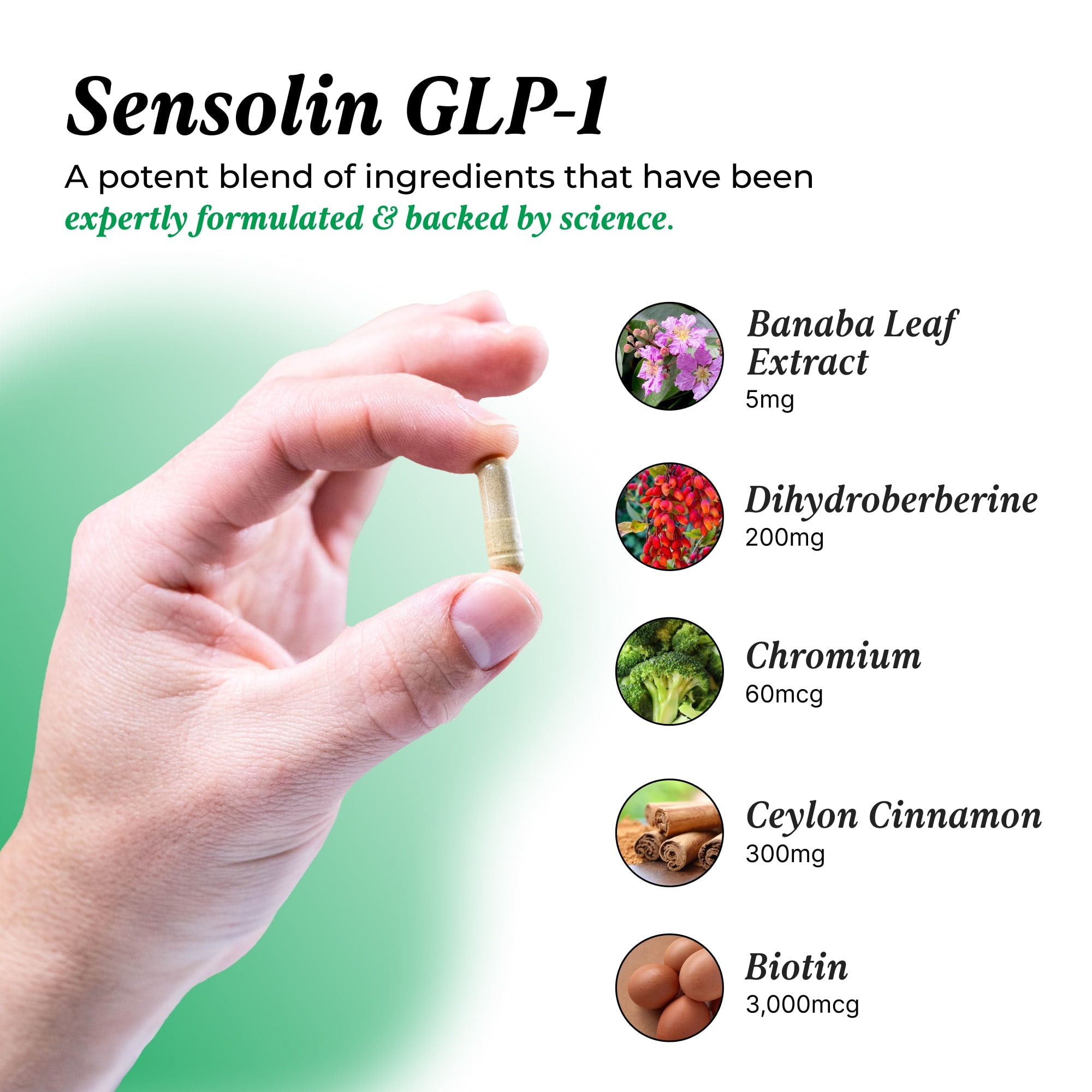 Sensolin GLP-1: 3 Pack Bundle Bundles UMZU