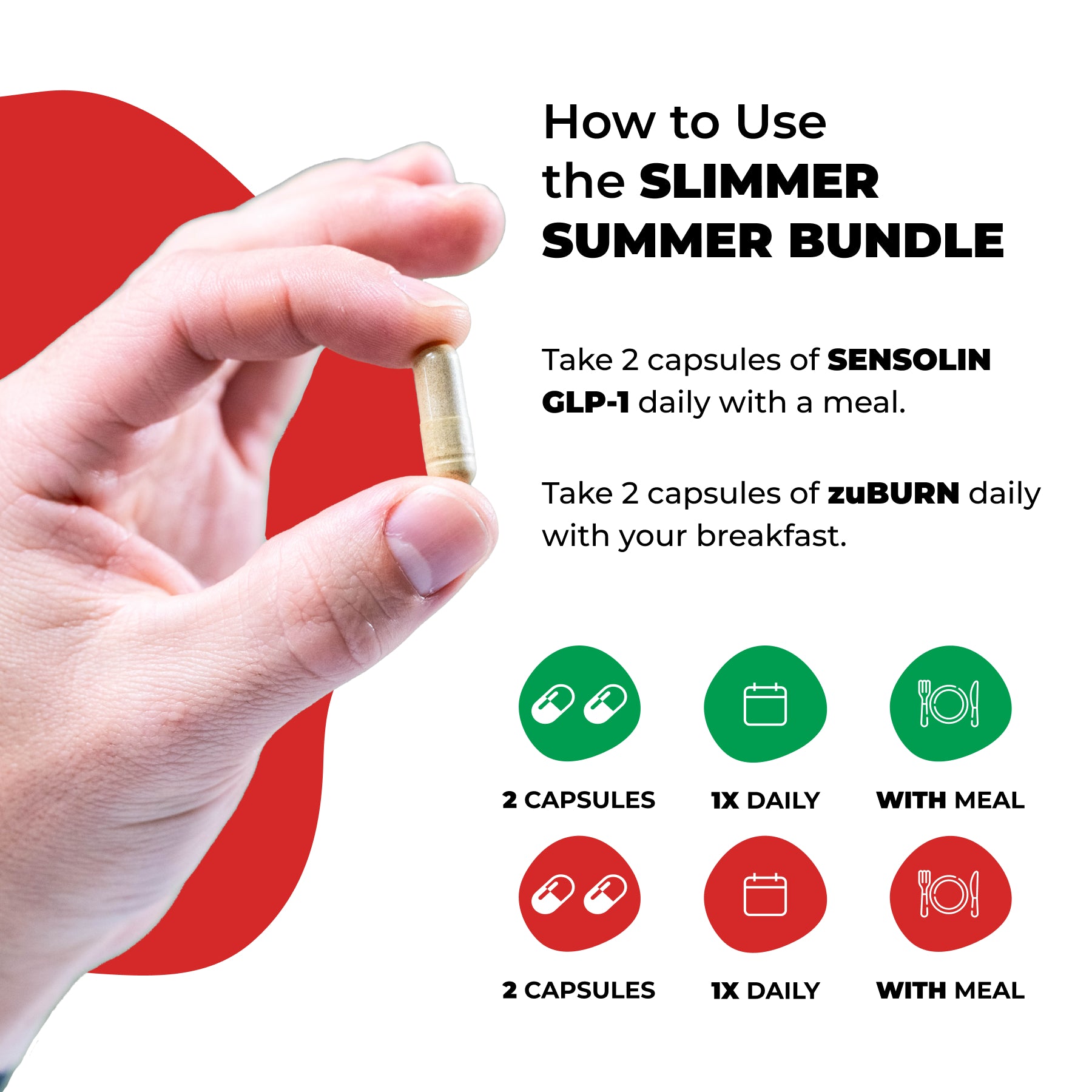 The Slimmer Summer Bundle: Support Weight Loss and Energy Capsule UMZU