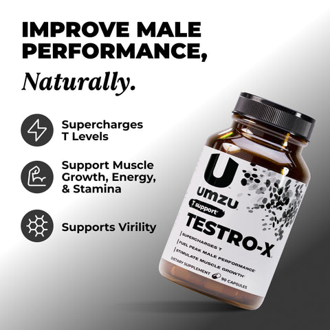 Testro-X: All Natural Male Health Supplement by UMZU