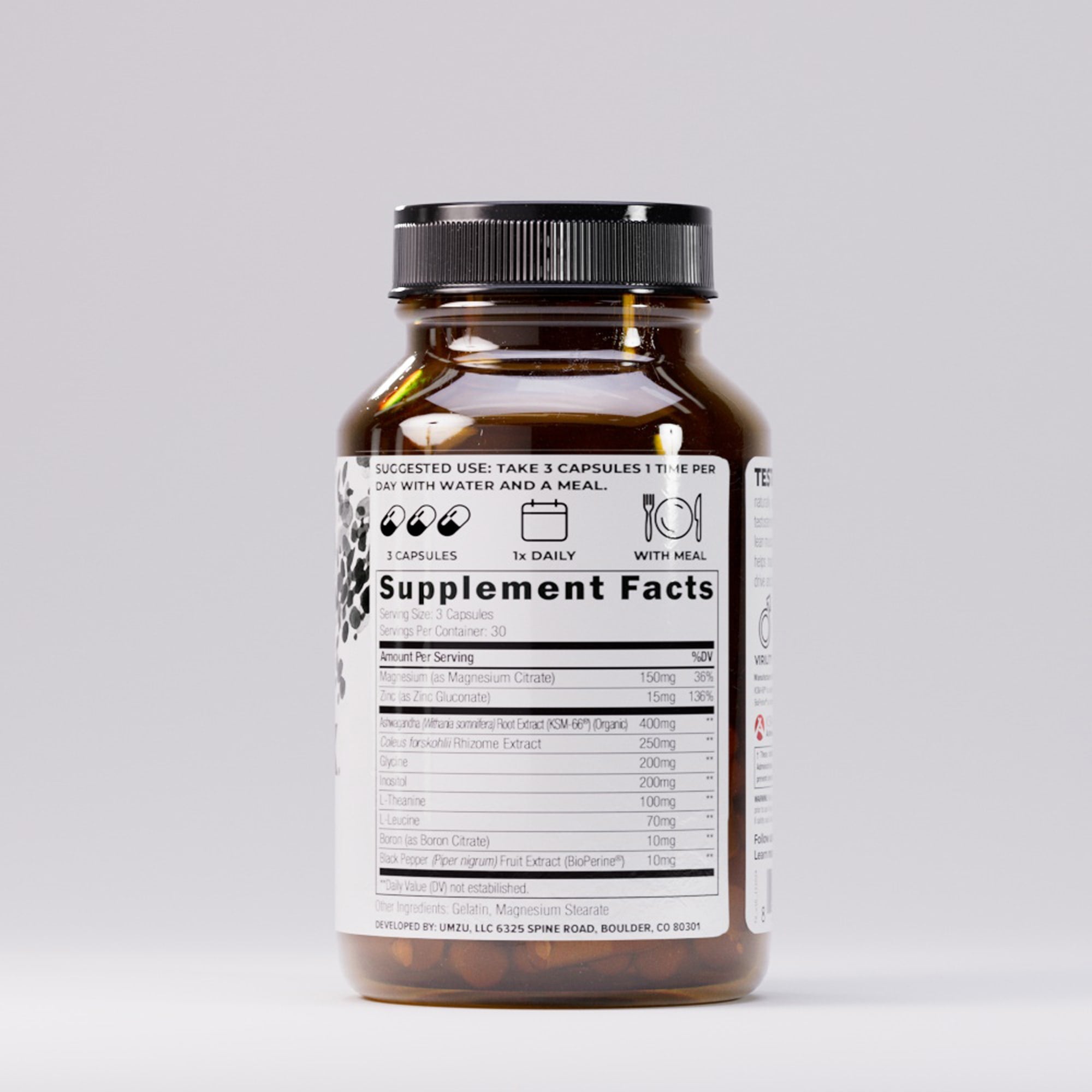 Testro-X: All Natural Male Health Supplement by UMZU