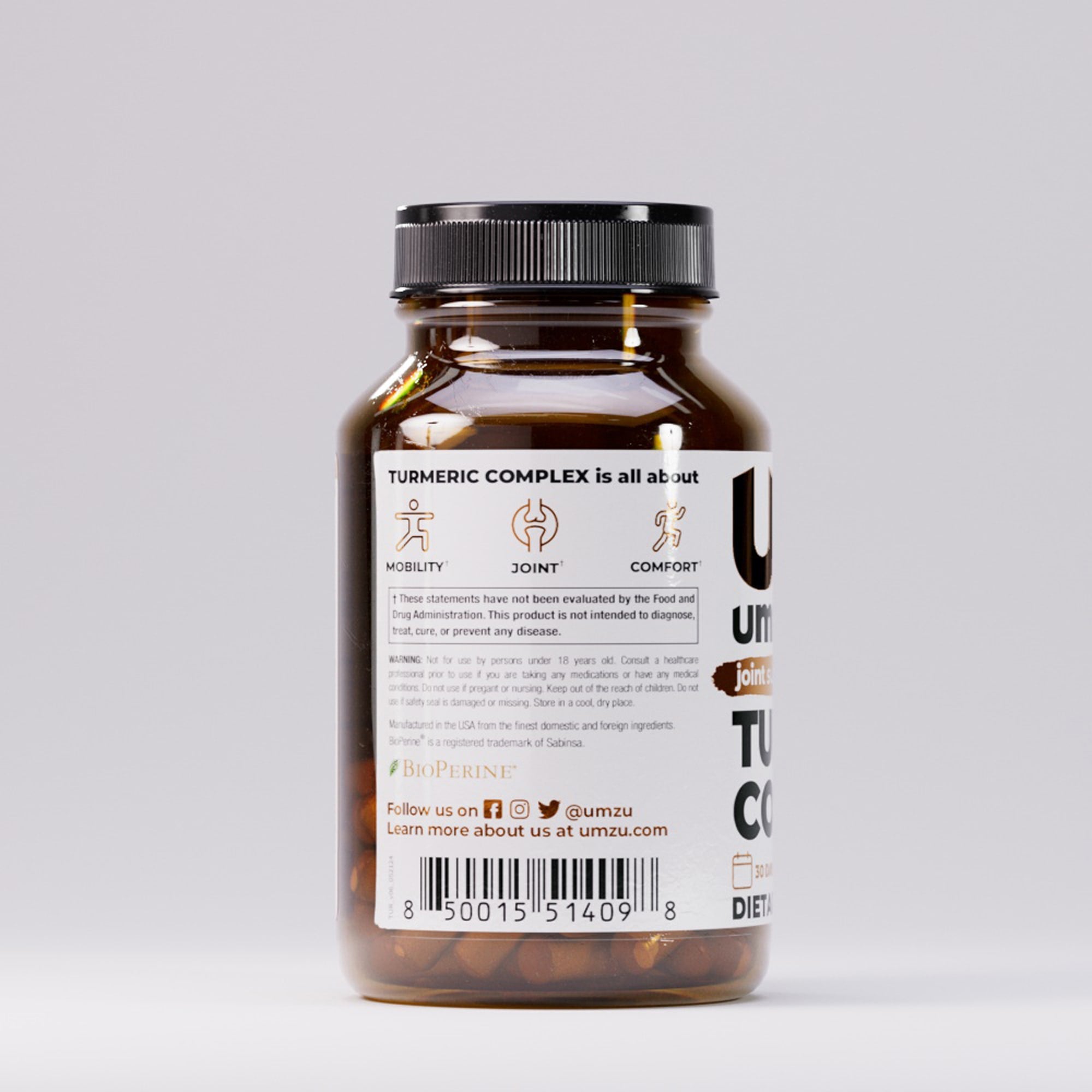 Turmeric Complex: FBM Listing Capsule UMZU