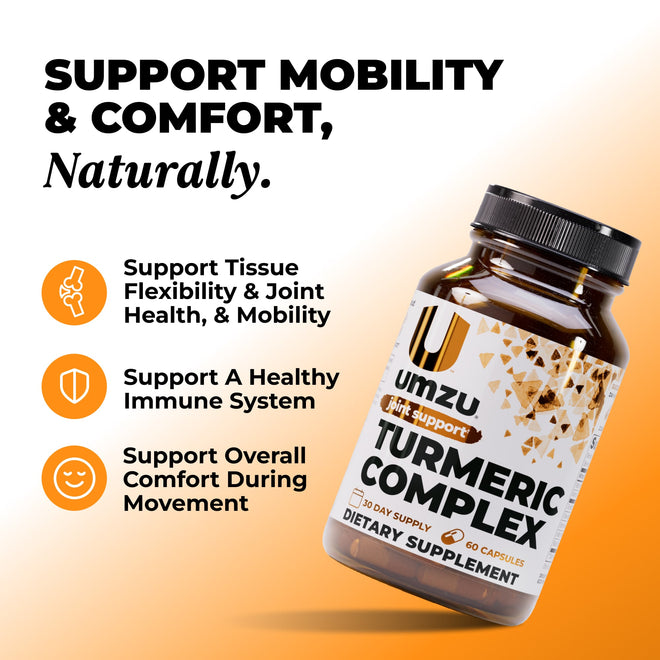 Turmeric Complex by UMZU: Support your joints and reduce aches and pain.