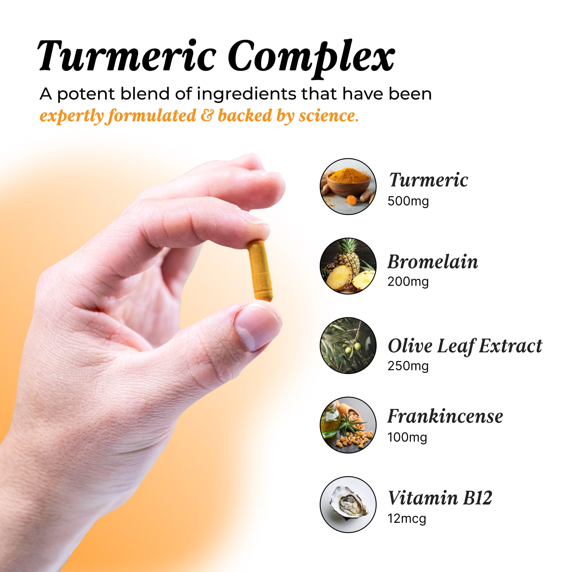 Turmeric Complex: FBM Listing Capsule UMZU