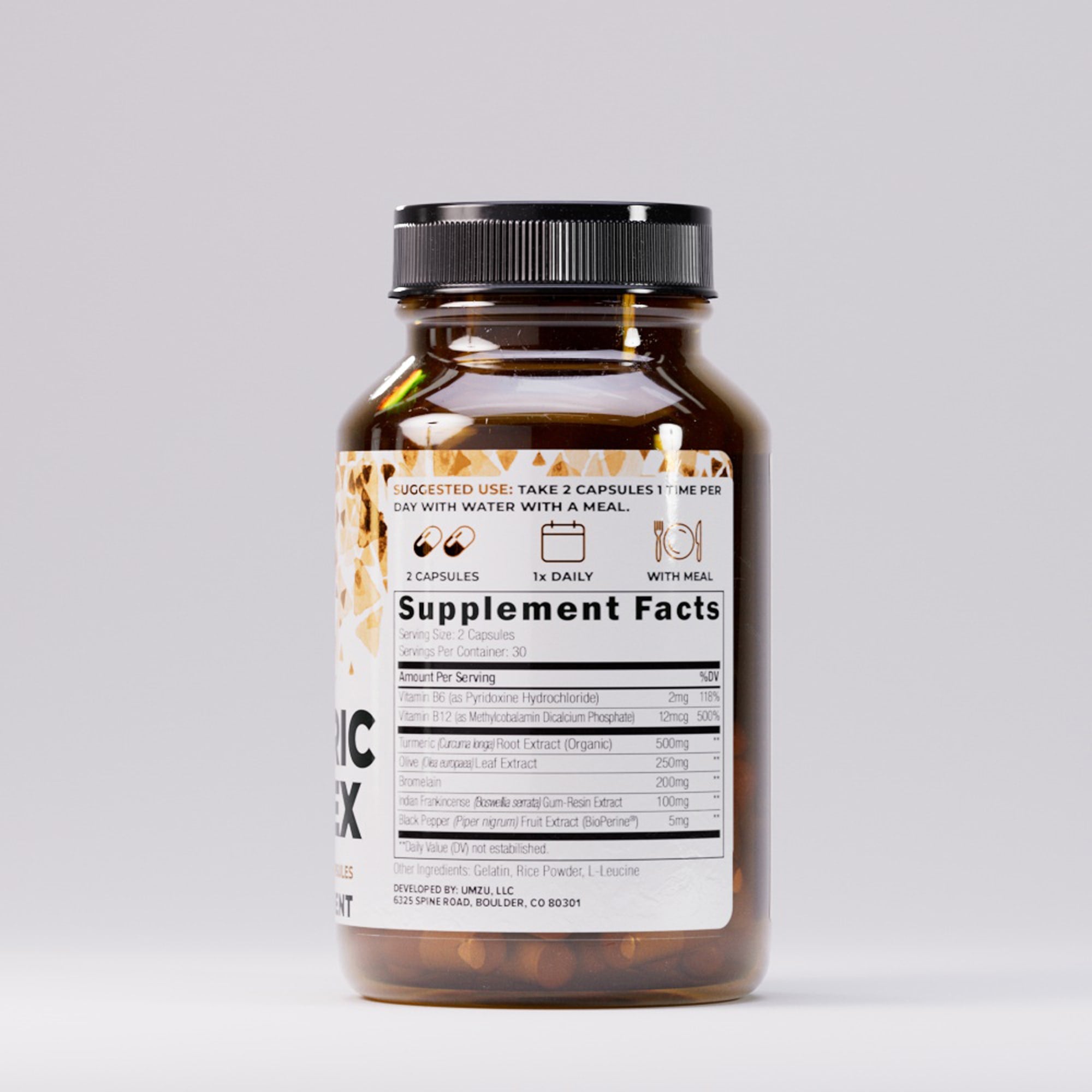 Turmeric Complex: FBM Listing Capsule UMZU