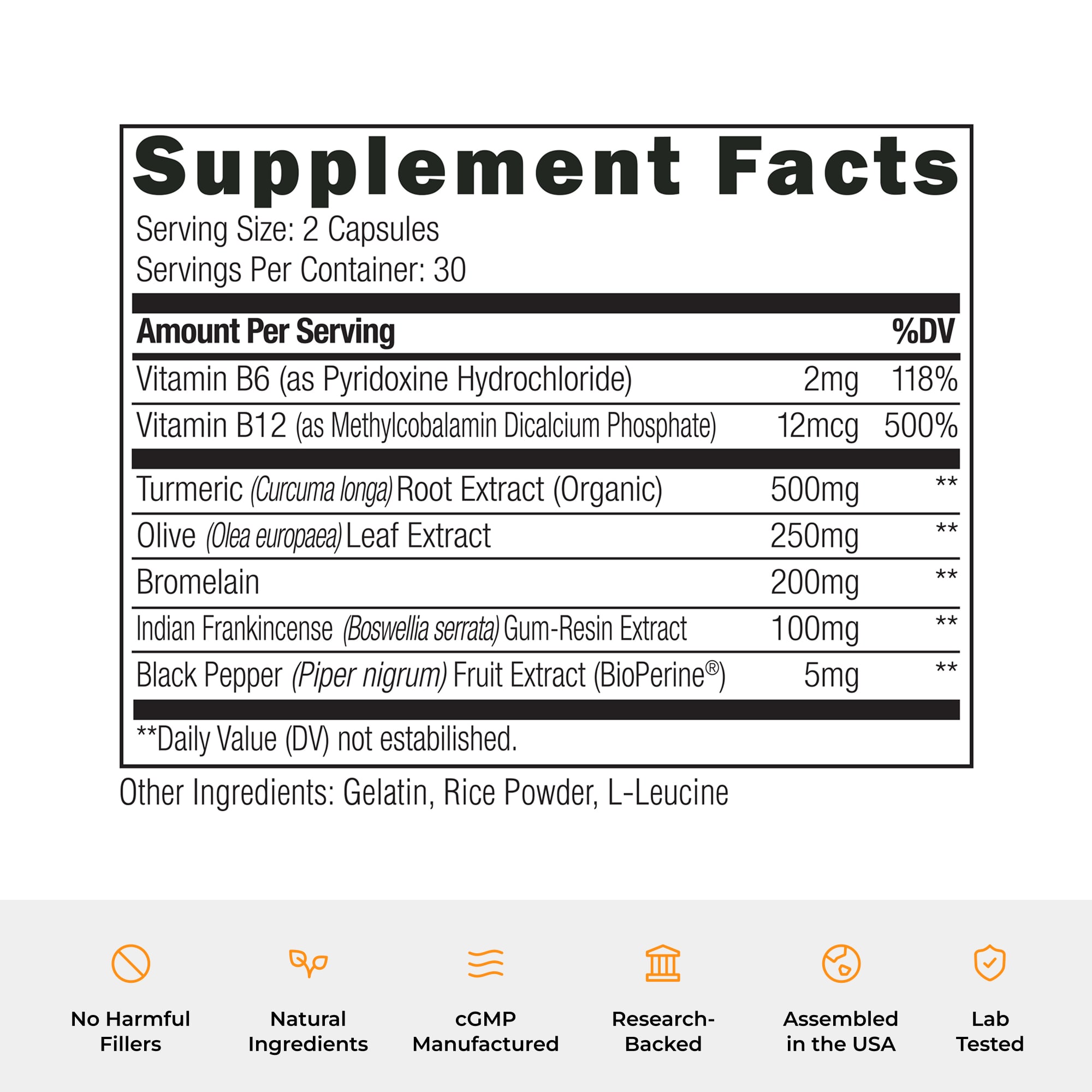 Turmeric Complex: FBM Listing Capsule UMZU