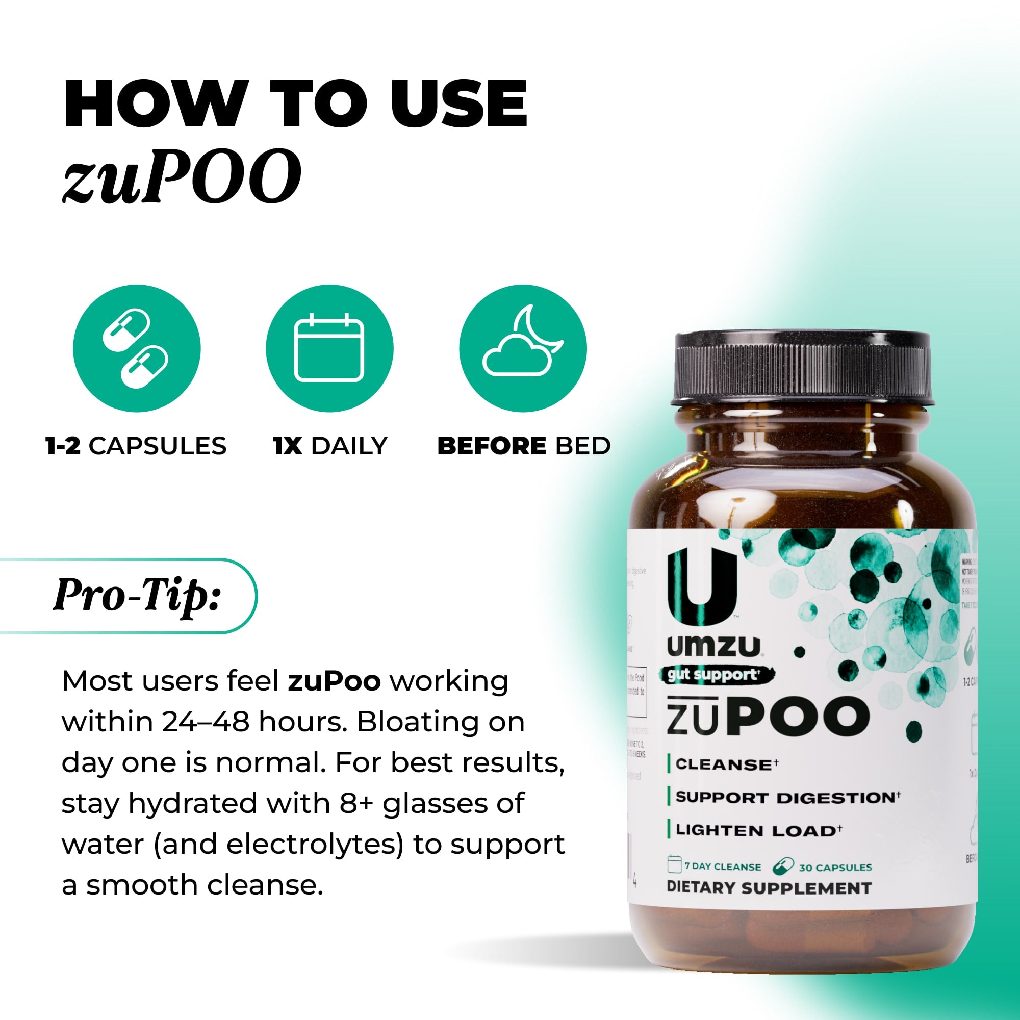 Happy Gut Duo Bundle: Tri-Biome and zuPOO Bundles UMZU