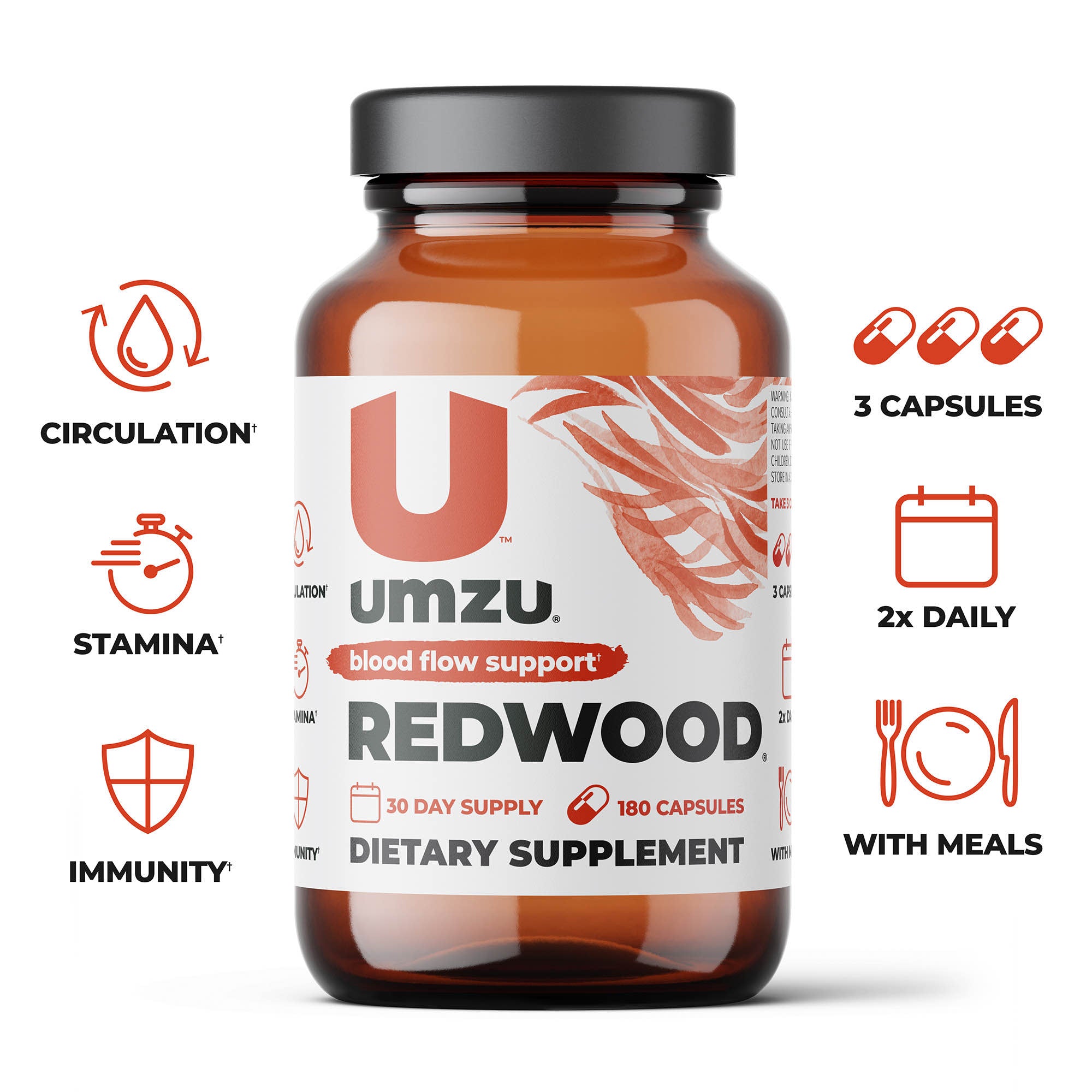 Male Vitality Optimization Bundle: Redwood, Testro-X & Floracil50 Bundles UMZU