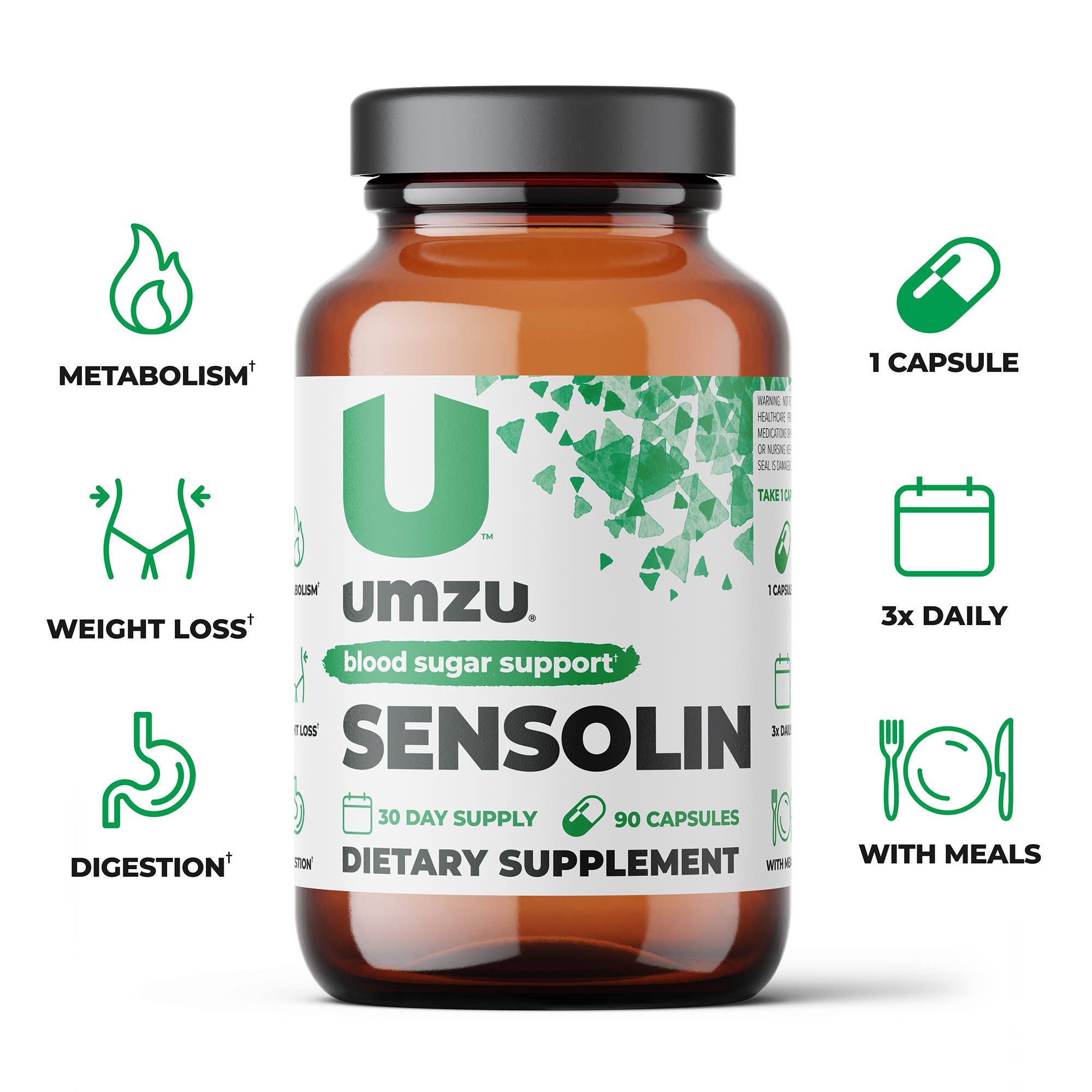 Sensolin GLP-1 & zuPoo Bundle: Blood Sugar & Cleanse Support Bundles UMZU