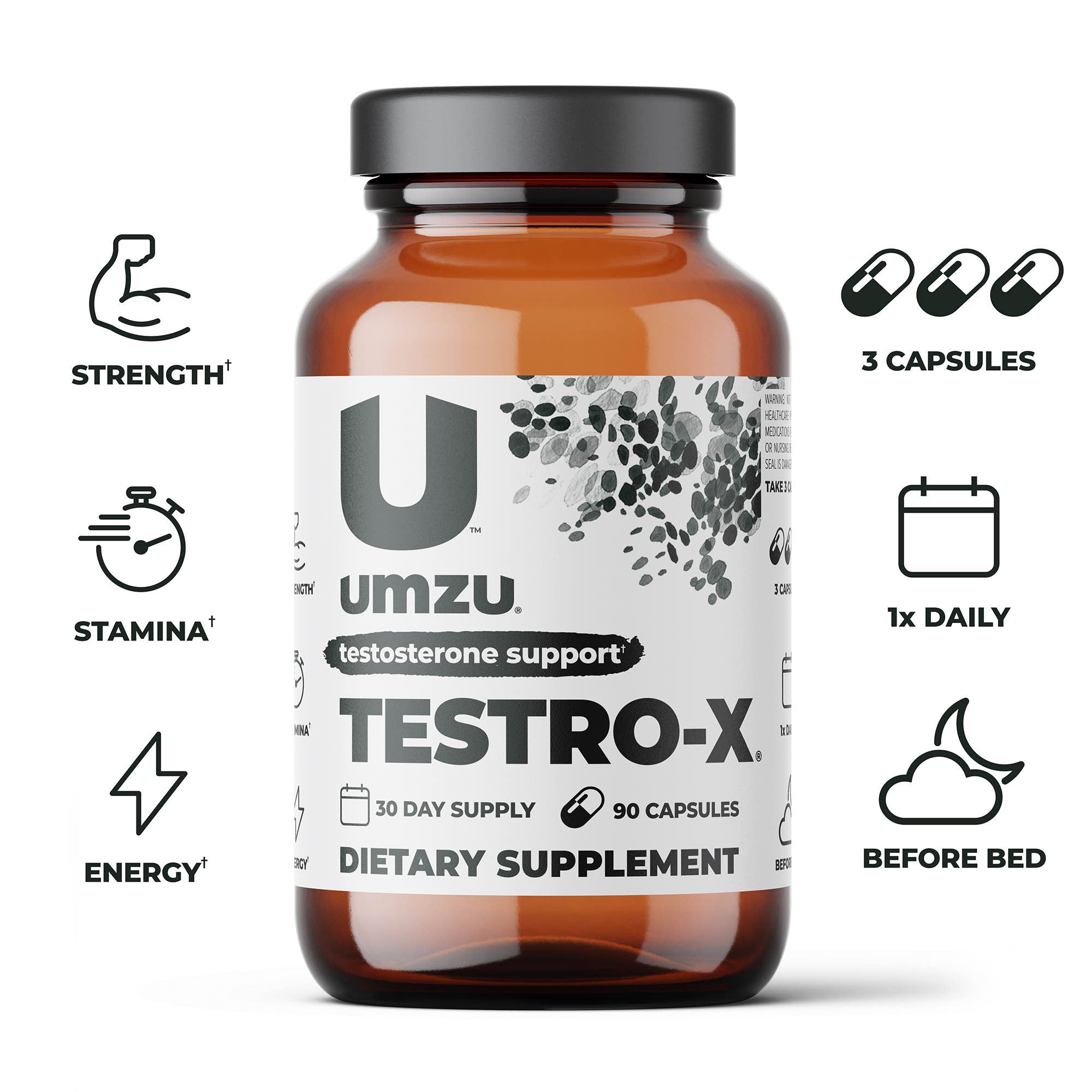 Male Vitality Optimization Bundle: Redwood, Testro-X & Floracil50 Bundles UMZU