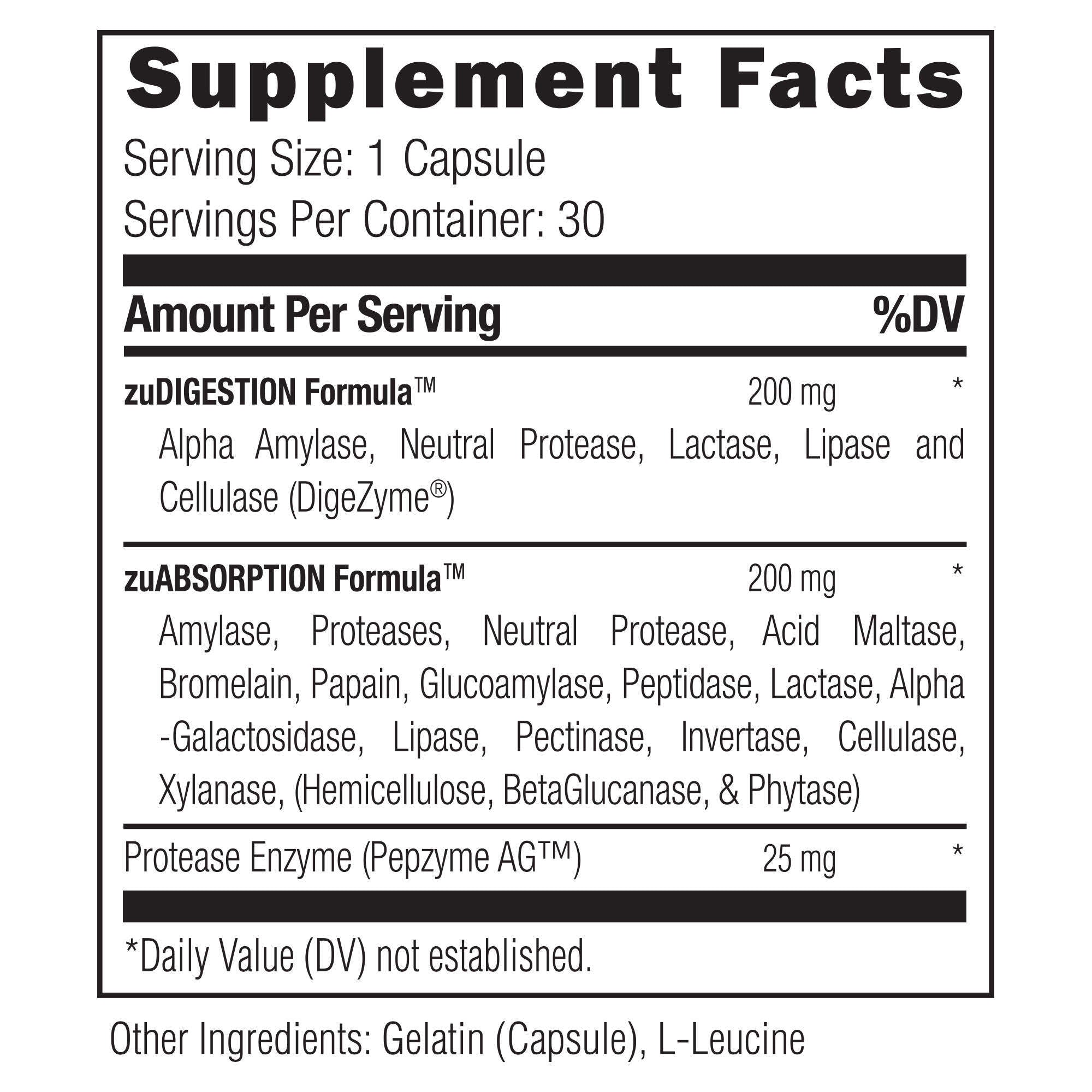 Digestive Health Bundle: Floracil50, zuPoo, zuEnzymes – UMZU